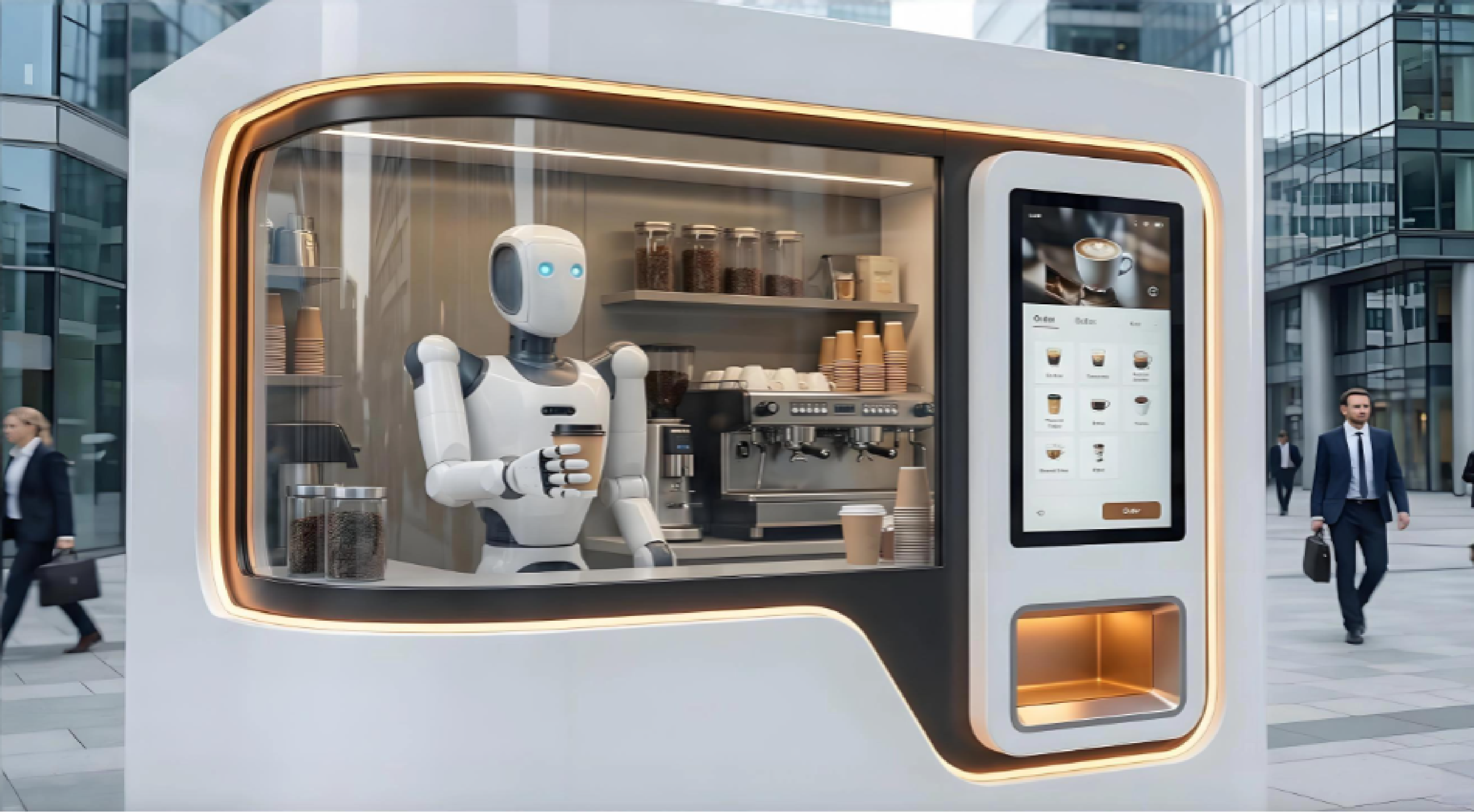 Humanoid Vending Kiosk
